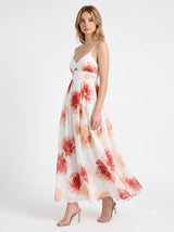 Laraa Bella Floral Strap Maxi Dress