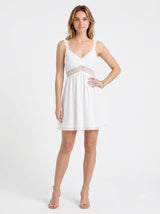 Laraa Dottie Lace Strap Mini Dress